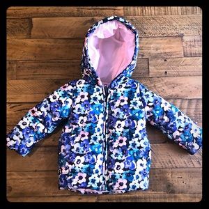 Gymboree Floral Winter Puffer Coat (12-24 months)